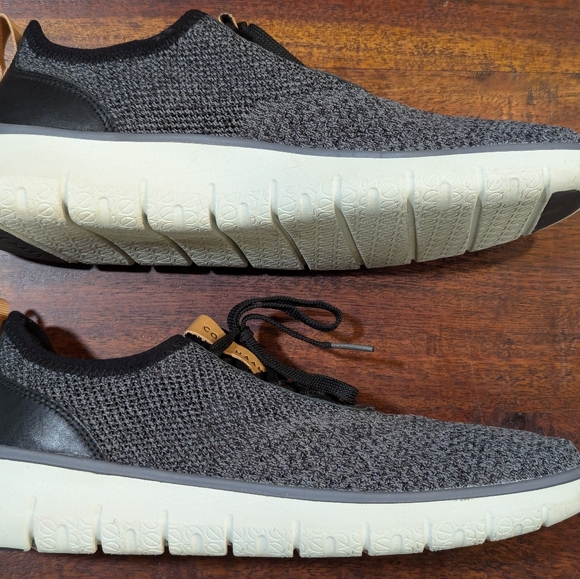 Cole Haan Mens Size 9 Zerogrand Stitchlite Sneaker Black/Quiet Shade C35960 - Picture 4 of 9